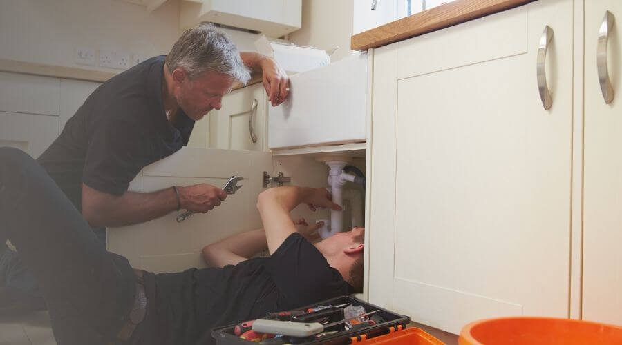 Professional burst pipe repair services in Rimforest, CA